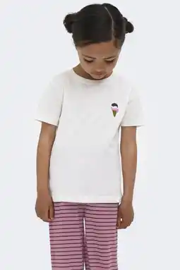 Wehkamp KIDS ONLY MINI T-shirt wit aanbieding