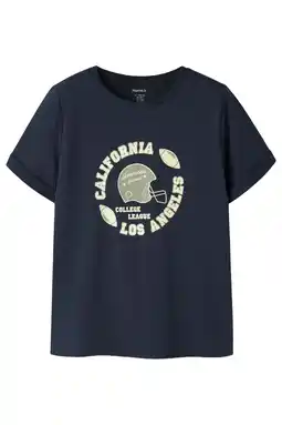 Wehkamp NAME IT KIDS T-shirt donkerblauw aanbieding