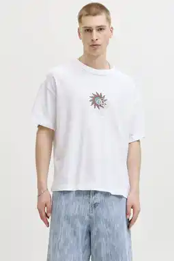 Wehkamp JACK & JONES ORIGINALS relaxed T-shirt wit aanbieding
