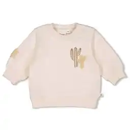 Wehkamp Feetje sweater Sssiesta ecru aanbieding