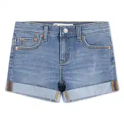 Wehkamp Levi's denim short medium blue denim aanbieding