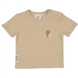 Wehkamp Feetje T-shirt Sssiesta zand aanbieding