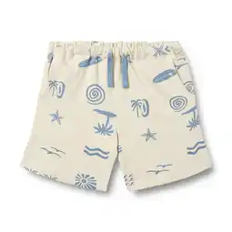 Wehkamp Wheat regular sweatshort ecru aanbieding