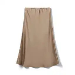 Wehkamp Sofie Schnoor girls satijnen A-lijn rok beige aanbieding