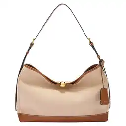 Wehkamp Furla schoudertas Sfera L beige/cognac aanbieding
