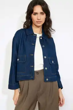 Wehkamp LOLALIZA denim spijkerjas dark blue denim aanbieding