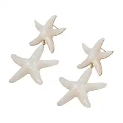 Wehkamp Candy Sweet Jewellery oorbellen met zeesterren ecru aanbieding