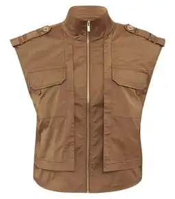 Wehkamp Gossia gilet - camel aanbieding