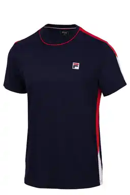Wehkamp Fila sportshirt donkerblauw aanbieding