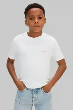 Wehkamp Calvin Klein T-shirt wit aanbieding