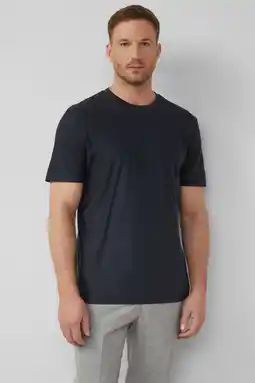 Wehkamp s.Oliver BLACK LABEL regular T-shirt donkerblauw aanbieding