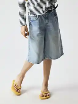 Wehkamp NAME IT KIDS short light blue denim aanbieding