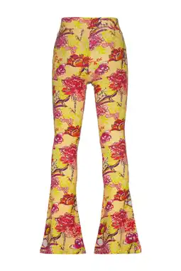 Wehkamp Vingino flared legging geel aanbieding