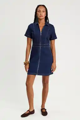 Wehkamp Cache Cache spijkerjurk dark blue aanbieding