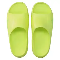 Wehkamp Nike ReactX Rejuven8 slippers neongeel aanbieding