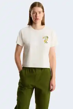 Wehkamp The North Face T-shirt Flora wit aanbieding
