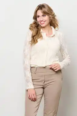 Wehkamp Co Woman blouse crème aanbieding