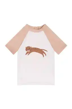 Wehkamp Swim Essentials UV shirt wit/beige aanbieding