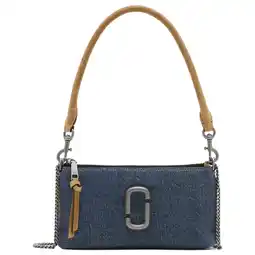 Wehkamp Marc Jacobs denim schoudertas The Pochette blauw aanbieding