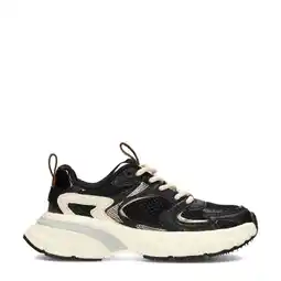 Wehkamp POSH by Poelman Lola chunky sneakers zwart/goud aanbieding