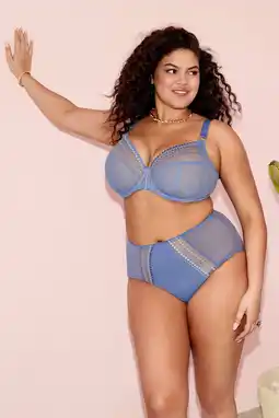 Wehkamp Elomi maxislip Matilda lichtblauw aanbieding