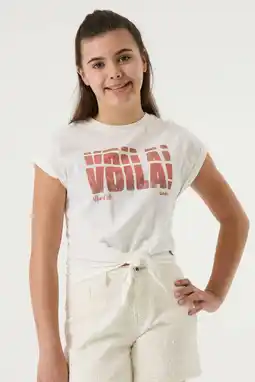 Wehkamp Garcia T-shirt wit aanbieding