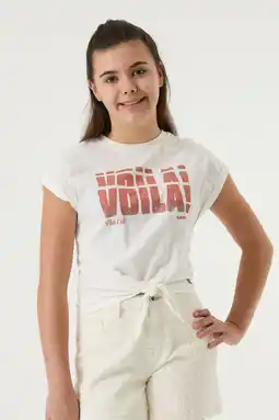 Wehkamp Garcia T-shirt wit aanbieding