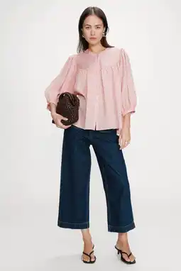 Wehkamp Grace & Mila blouse lichtroze aanbieding