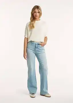 Wehkamp Circle of Trust maddy wide leg jeans light blue denim aanbieding