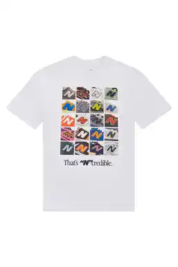 Wehkamp New Balance T-shirt wit aanbieding