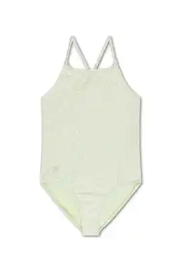 Wehkamp Swim Essentials badpak met bloemenprint groen aanbieding