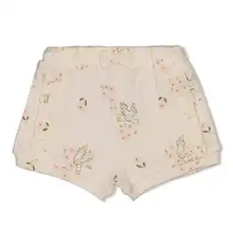 Wehkamp Feetje korte broek Let Your Dreams Blossom ecru aanbieding