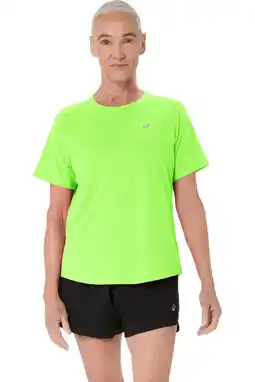 Wehkamp ASICS hardloopshirt Core neongroen aanbieding