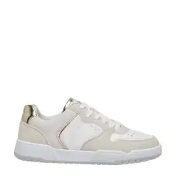 Wehkamp ONLY ONLSWIFT-1 PU LOW CUT SNEAKER NOOS sneakers beige/wit aanbieding