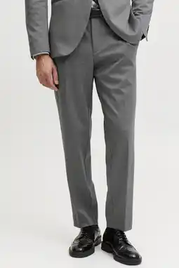 Wehkamp JACK & JONES PREMIUM slim fit pantalon JPRJAXON grijs aanbieding