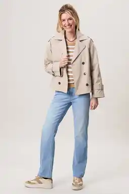 Wehkamp Miss Etam trenchcoat beige aanbieding