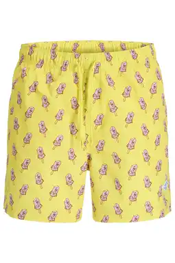 Wehkamp JACK & JONES PANTS STUDIO zwemshort JPSTMAUI geel aanbieding