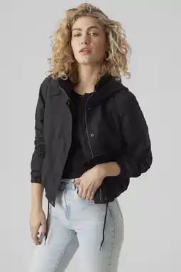 Wehkamp VERO MODA parka zwart aanbieding