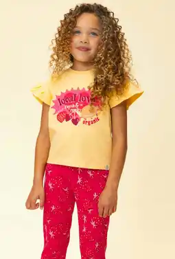 Wehkamp LOOXS little T-shirt geel aanbieding