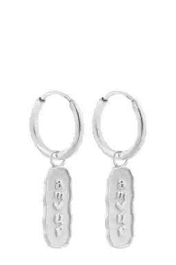 Wehkamp Label Kiki silver plated oorbellen Amour aanbieding