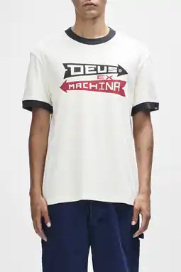 Wehkamp Deus Ex Machina regular T-shirt wit aanbieding