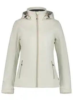 Wehkamp Icepeak softshell jas Boise beige aanbieding