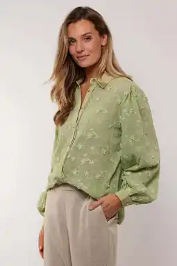 Wehkamp G-maxx blouse groen aanbieding