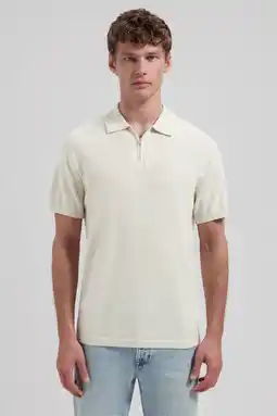 Wehkamp Dstrezzed regular polo ecru aanbieding