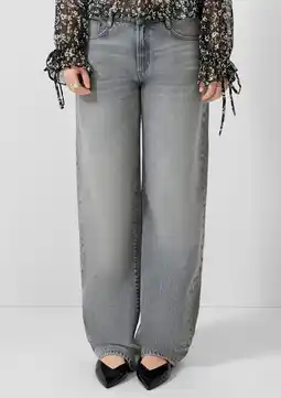 Wehkamp QS barrel jeans grey denim aanbieding