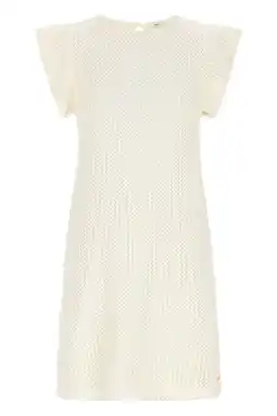 Wehkamp NoBell’ midi jurk crochet ecru aanbieding