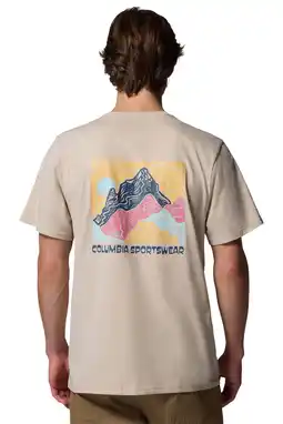Wehkamp Columbia T-shirt beige aanbieding