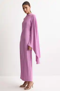 Wehkamp Mango maxi jurk roze aanbieding