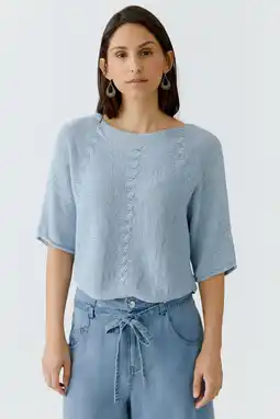 Wehkamp OUI top blauw aanbieding