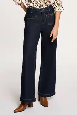 Wehkamp Morgan satijnen blouse met panterprint zand aanbieding